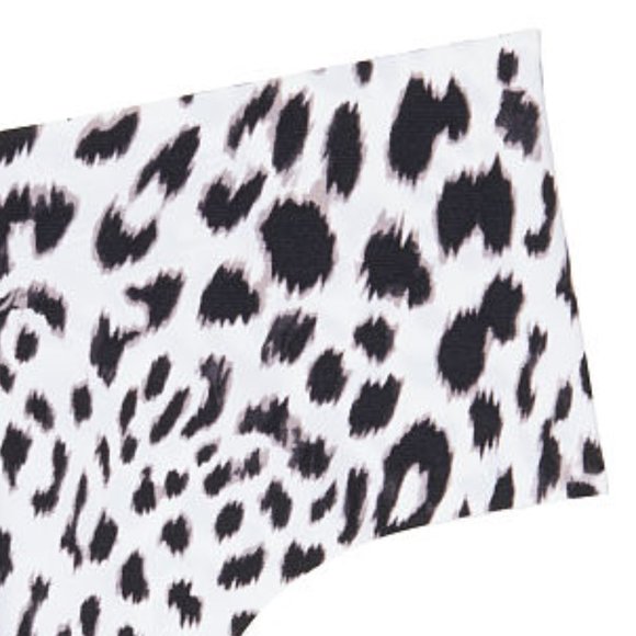 Midi Thong XS No Show NWT VS White Leopard - Picture 13 of 15